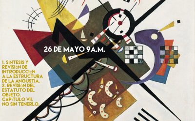 Seminario X de Lacan: La angustia. Madrid 26 de Mayo 2018