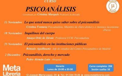 Curso de Psicoanálisis