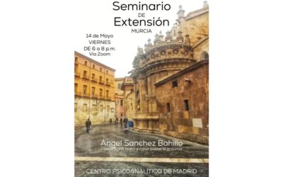 Seminario de extensión de Murcia. Mayo 2021