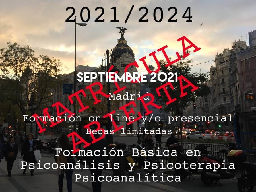 Ciclo formativo 2021-2024 (Madrid)