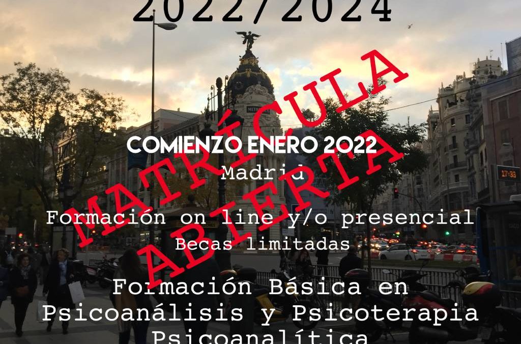 Ciclo formativo 2022-2024 (Madrid)