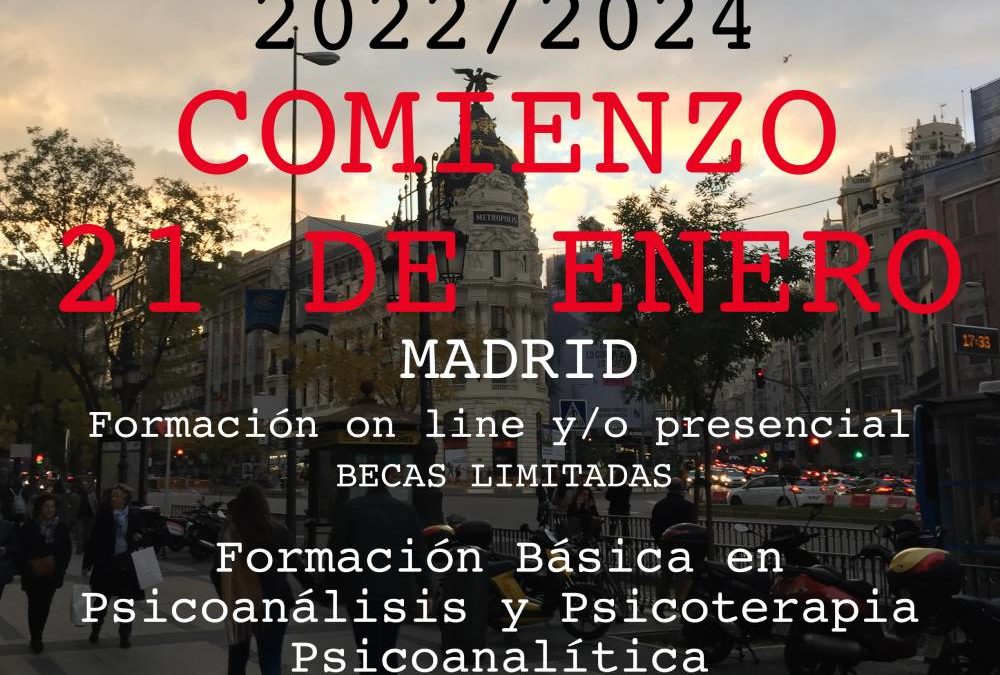 Ciclo formativo 2022-2024 (Madrid)