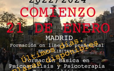Ciclo formativo 2022-2024 (Madrid)