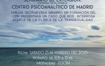 Seminario de extensión del CPM. 25 febrero 2023.