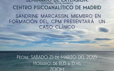 Seminario de extensión del CPM. 25 marzo 2023